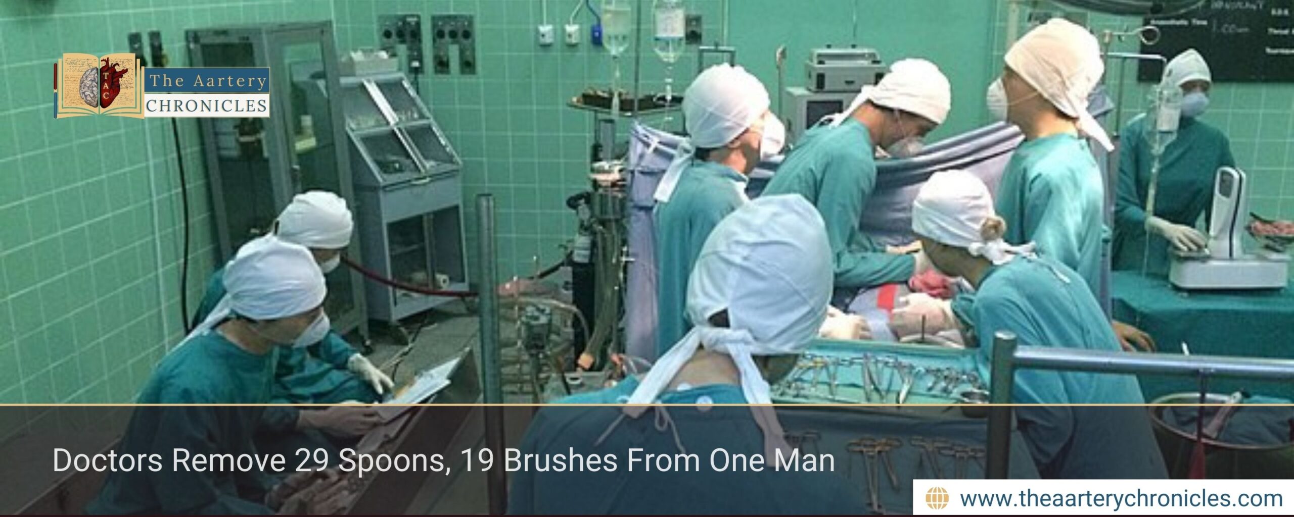 Doctors Remove 29 Spoons, 19 Brushes From One Man