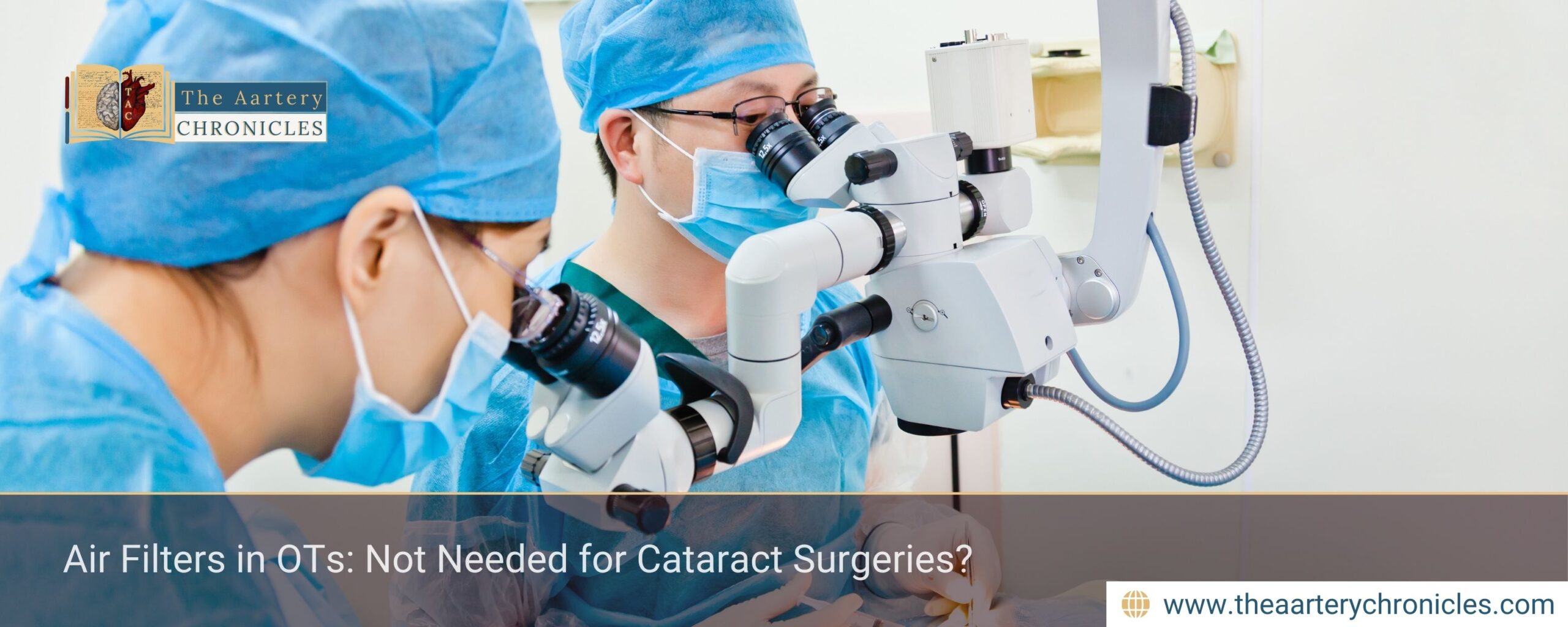Air Filters in OTs: Not Needed for Cataract Surgeries?