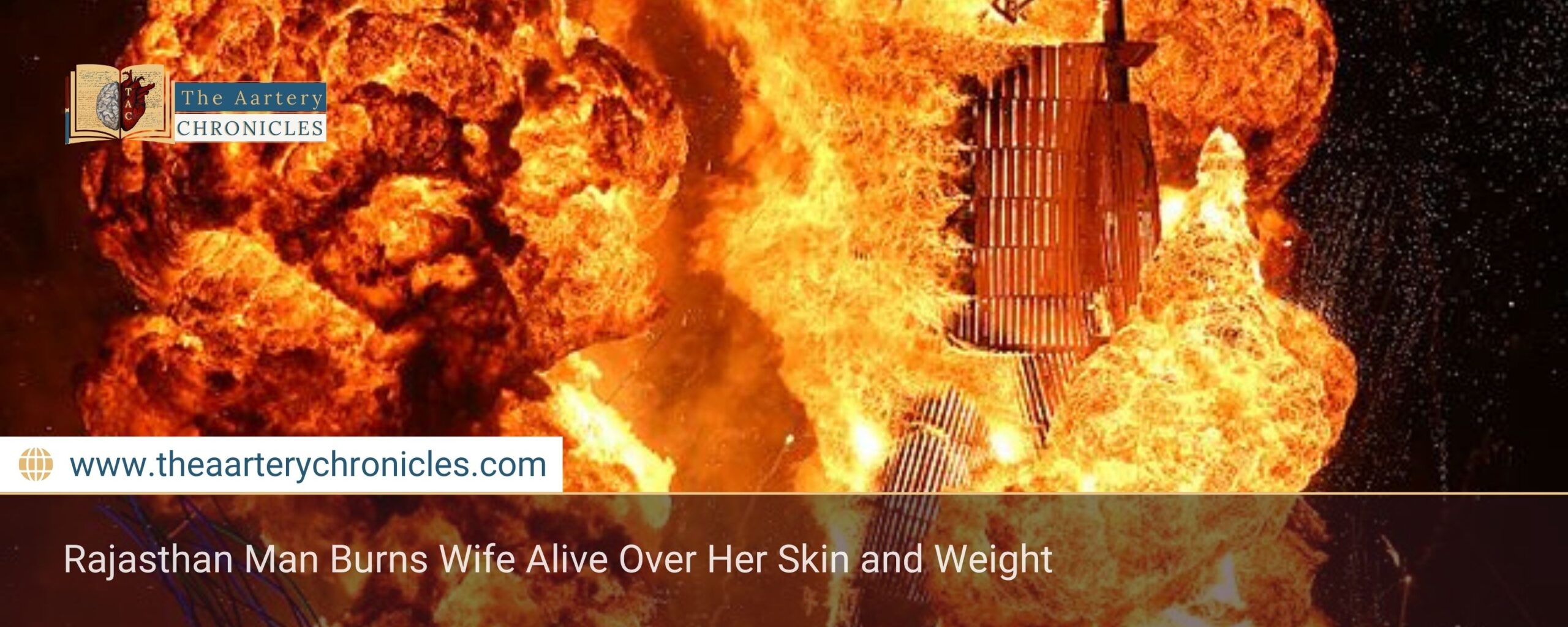 Rajasthan Man Burns Wife Alive Over Her Skin and Weight
