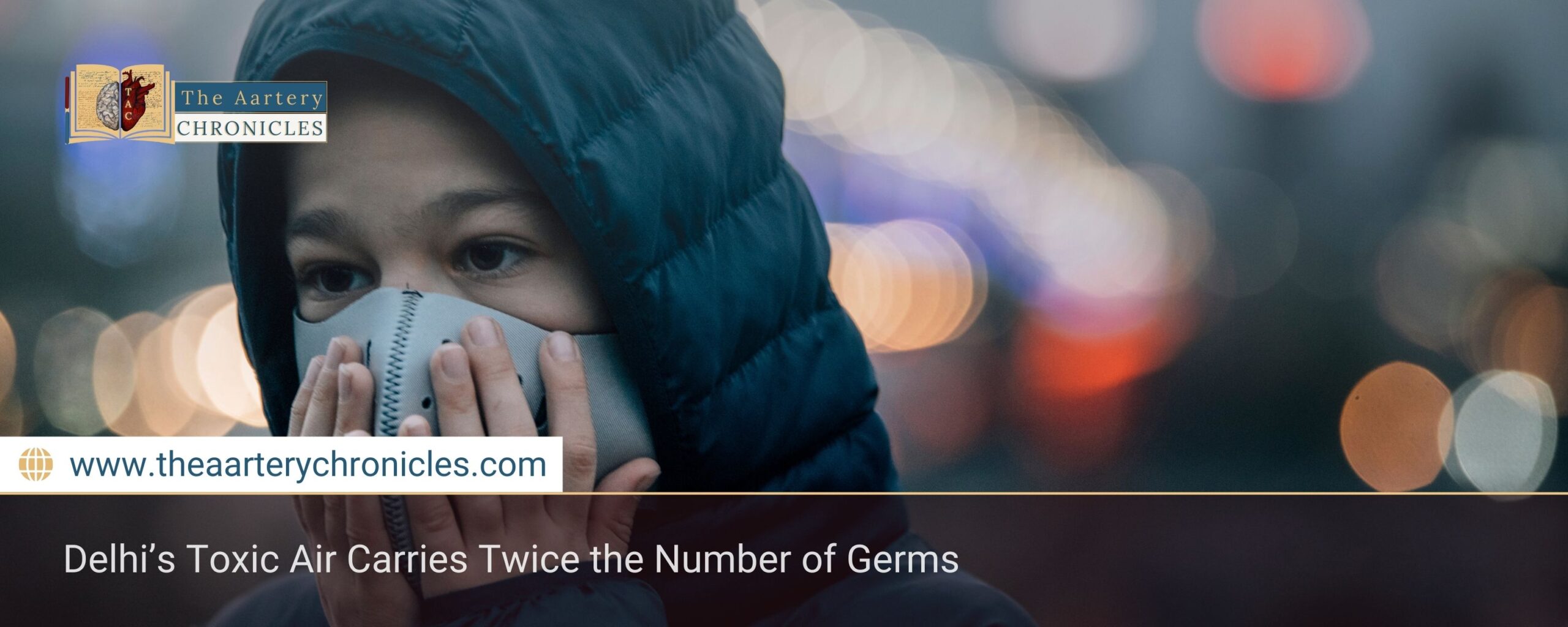 Delhi’s Toxic Air Carries Twice the Number of Germs