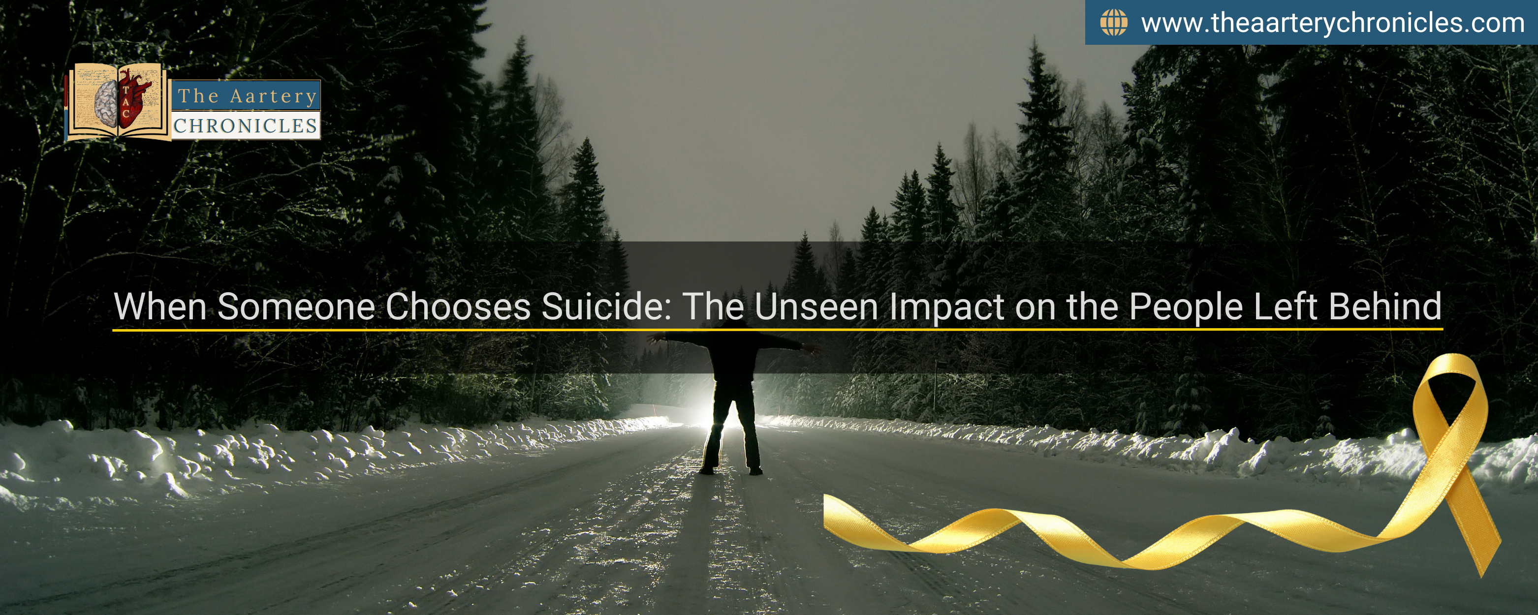 When Someone Chooses Suicide: The Unseen Impact on the People Left Behind