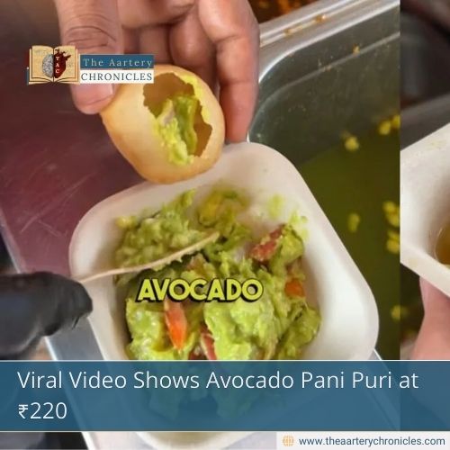 Viral Video Shows Avocado Pani Puri at ₹220