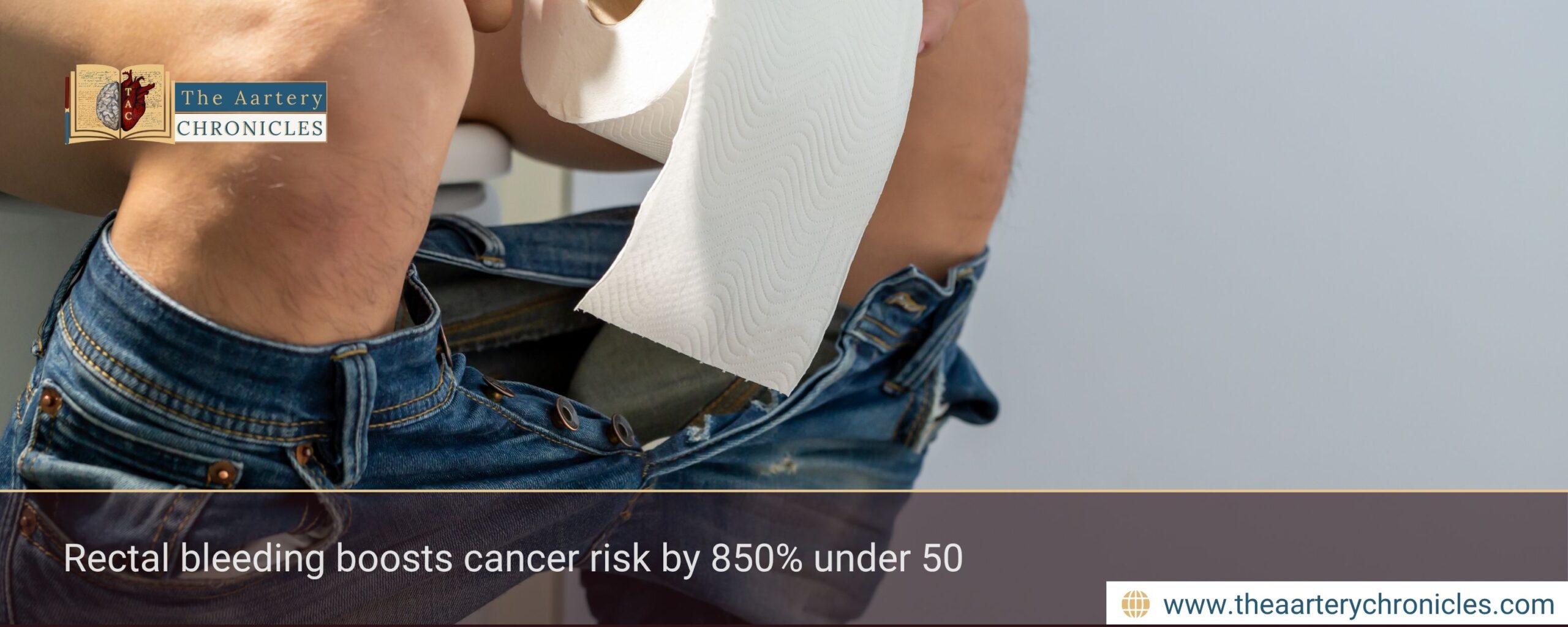 Rectal bleeding boosts cancer risk by 850% under 50