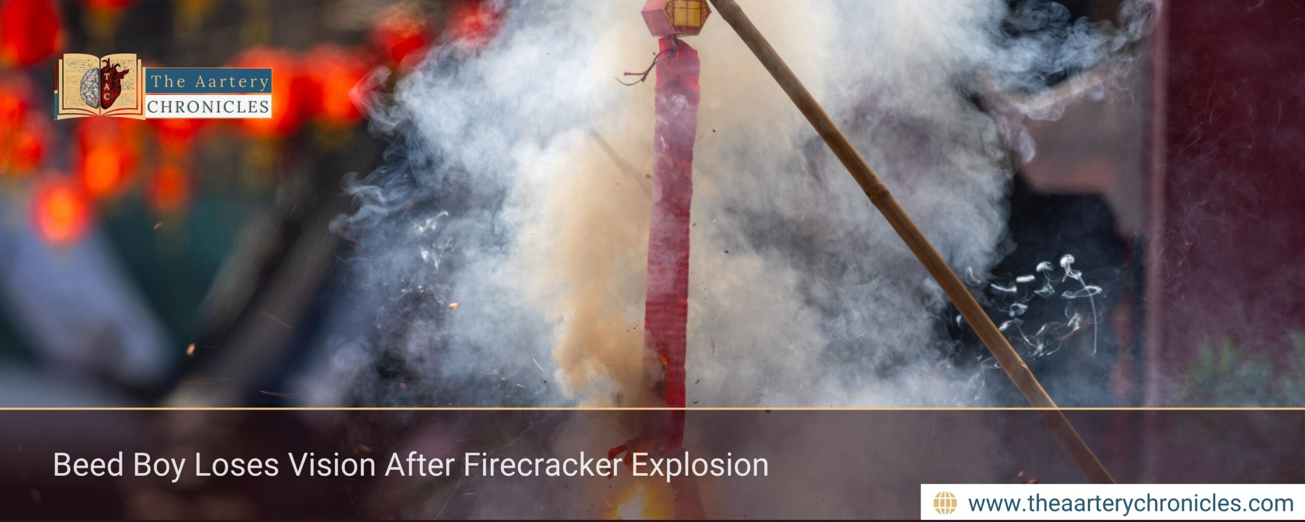 Beed Boy Loses Vision After Firecracker Explosion