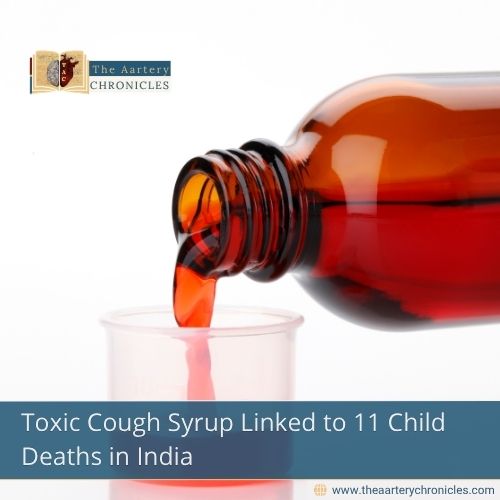Toxic Cough Syrup Linked to 11 Child Deaths in India