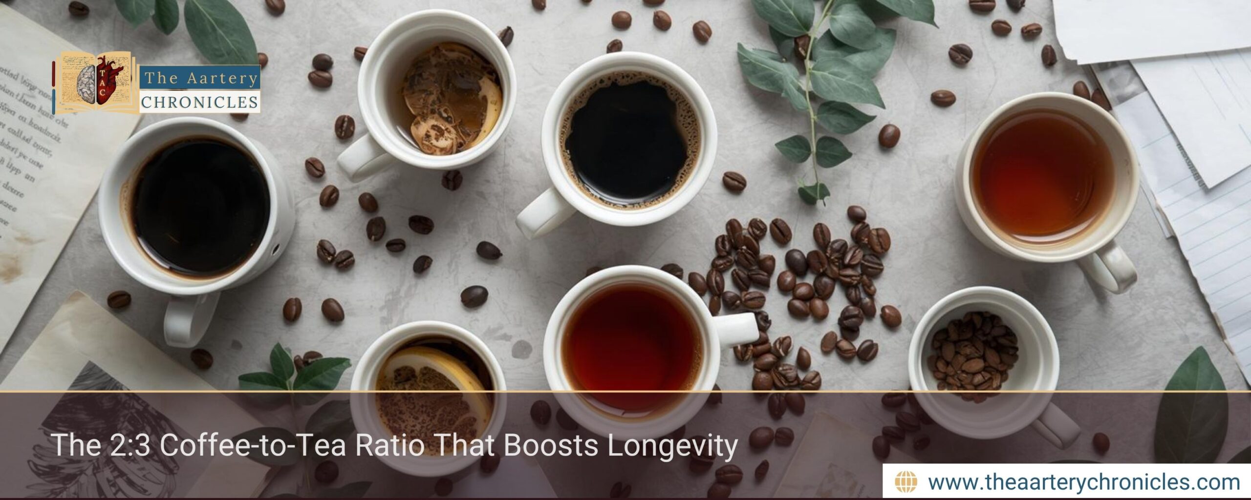 The 2:3 Coffee-to-Tea Ratio That Boosts Longevity