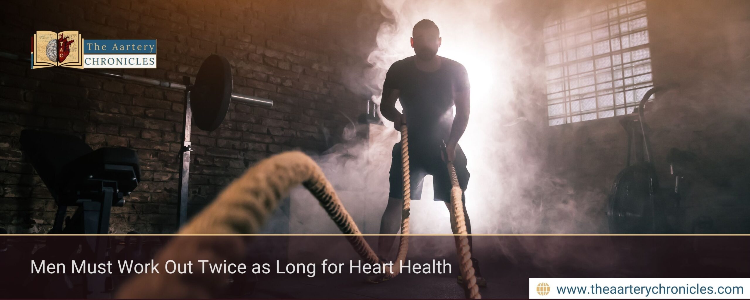 Men Must Work Out Twice as Long for Heart Health