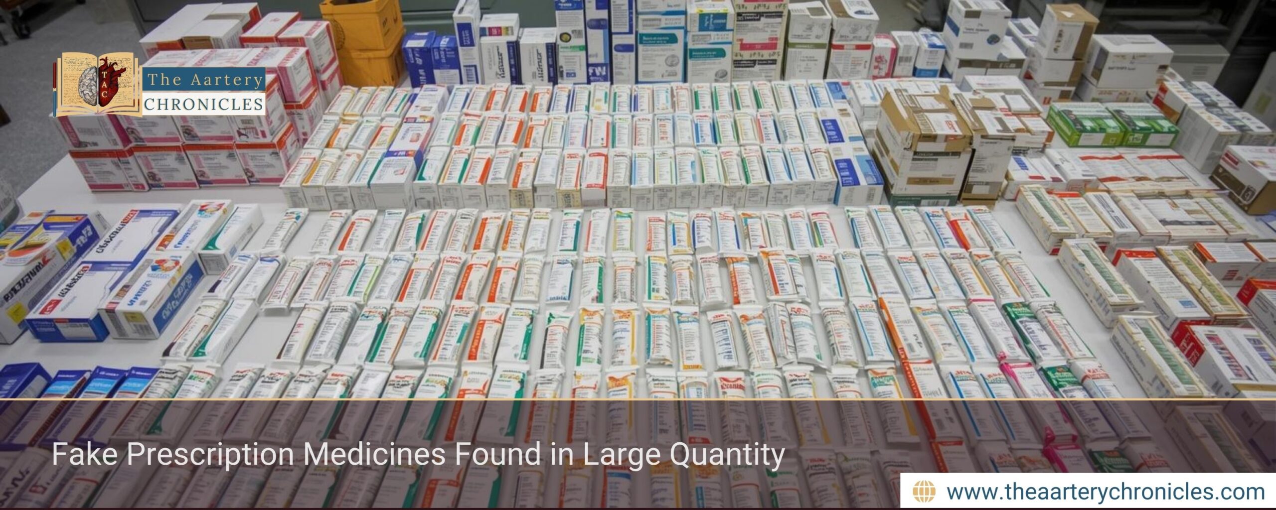 Fake Prescription Medicines Found in Large Quantity