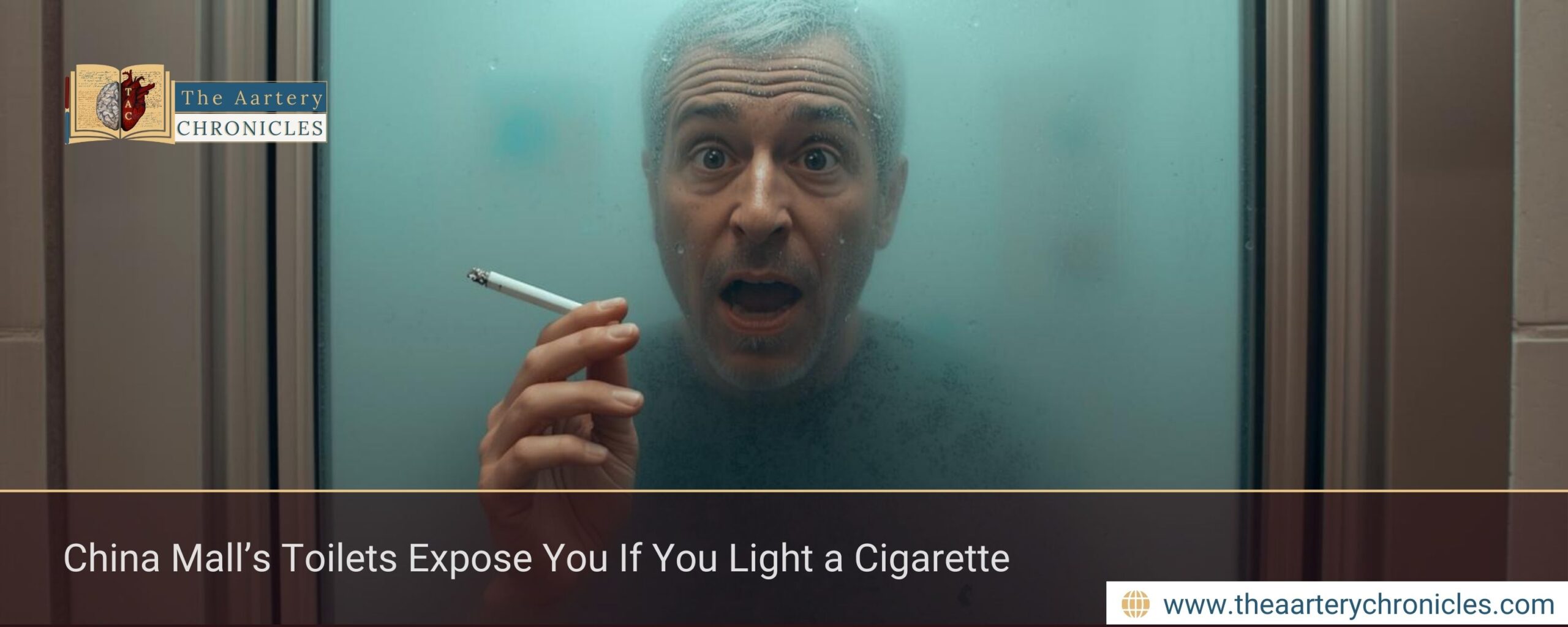 China Mall’s Toilets Expose You If You Light a Cigarette