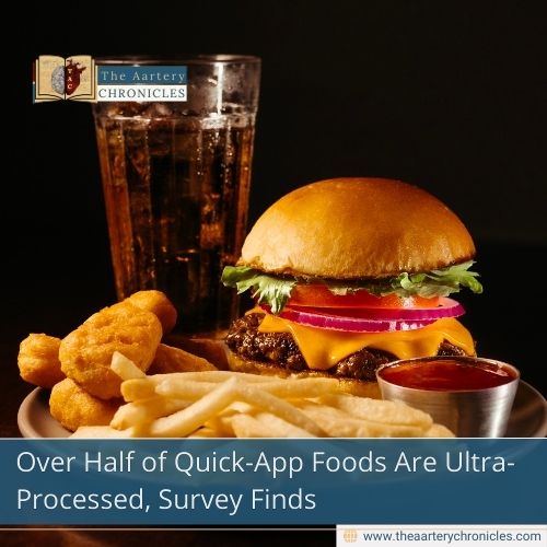 Over Half of Quick-App Foods Are Ultra-Processed, Survey Finds