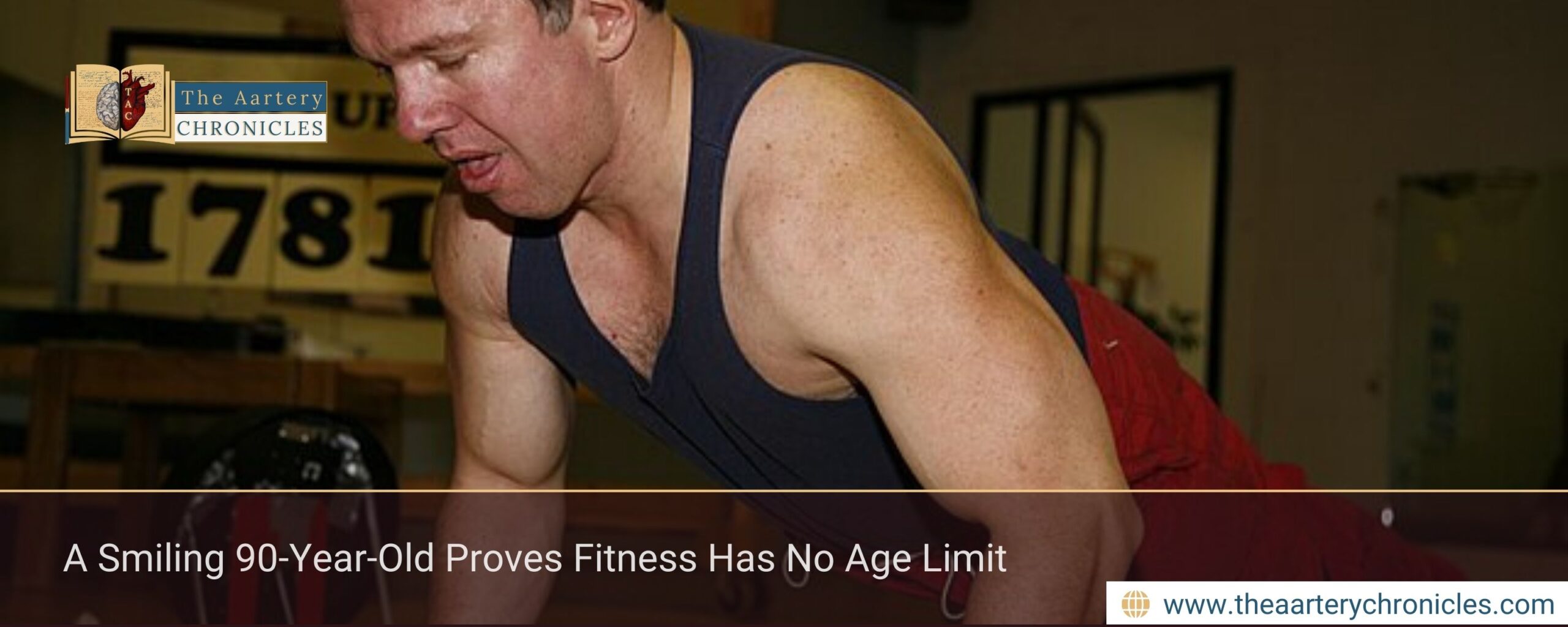 A Smiling 90-Year-Old Proves Fitness Has No Age Limit