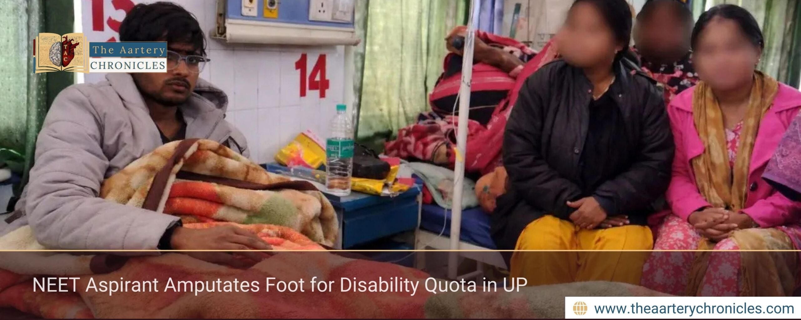 NEET Aspirant Amputates Foot for Disability Quota in UP