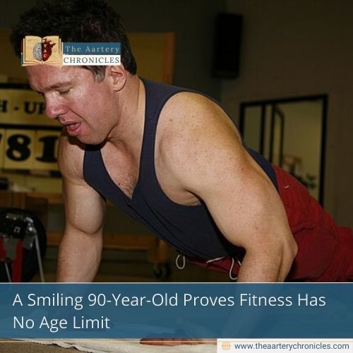 A Smiling 90-Year-Old Proves Fitness Has No Age Limit