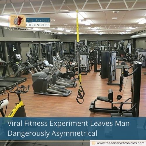 Viral Fitness Experiment Leaves Man Dangerously Asymmetrical