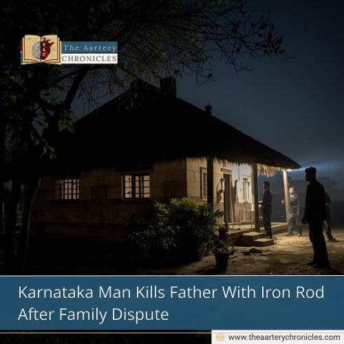 Karnataka Man Kills Father With Iron Rod After Family Dispute