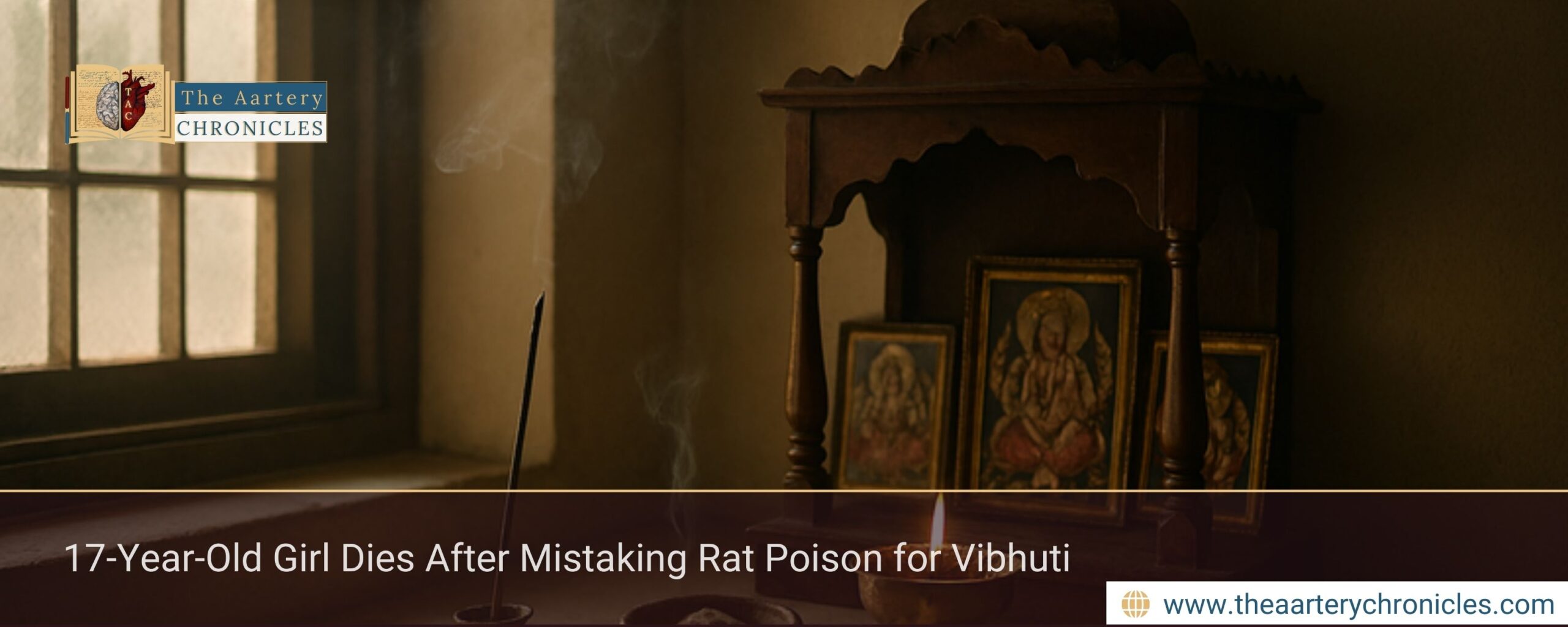17-Year-Old Girl Dies After Mistaking Rat Poison for Vibhuti