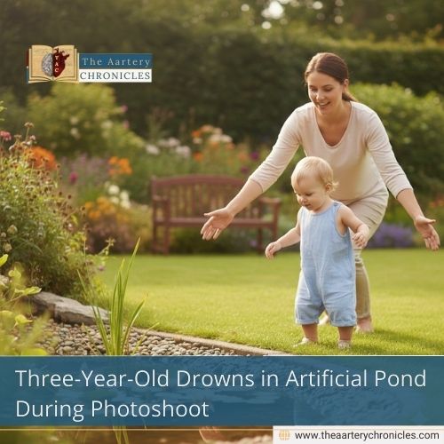 Three-Year-Old Drowns in Artificial Pond During Photoshoot