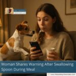 Woman Shares Warning After Swallowing Spoon During Meal