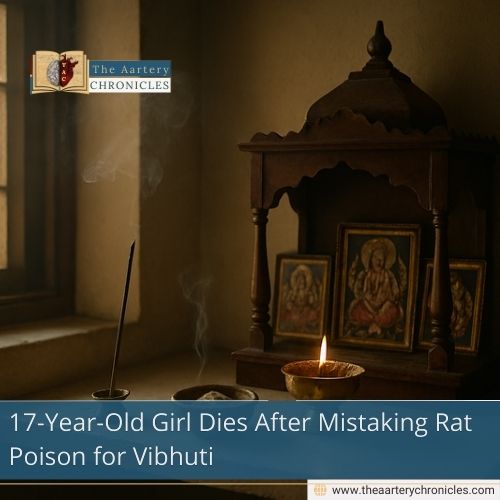 17-Year-Old Girl Dies After Mistaking Rat Poison for Vibhuti
