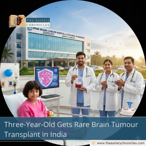 Three-Year-Old Gets Rare Brain Tumour Transplant in India