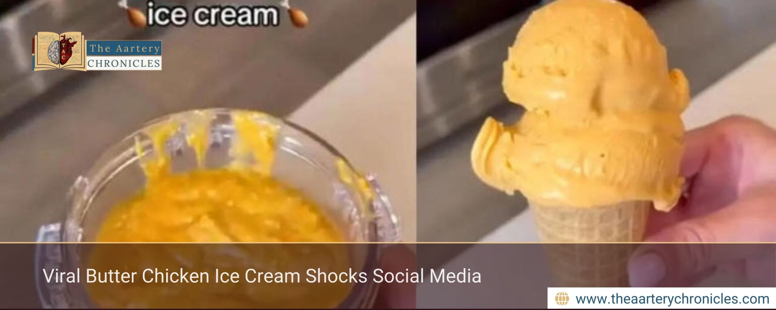 Viral Butter Chicken Ice Cream Shocks Social Media