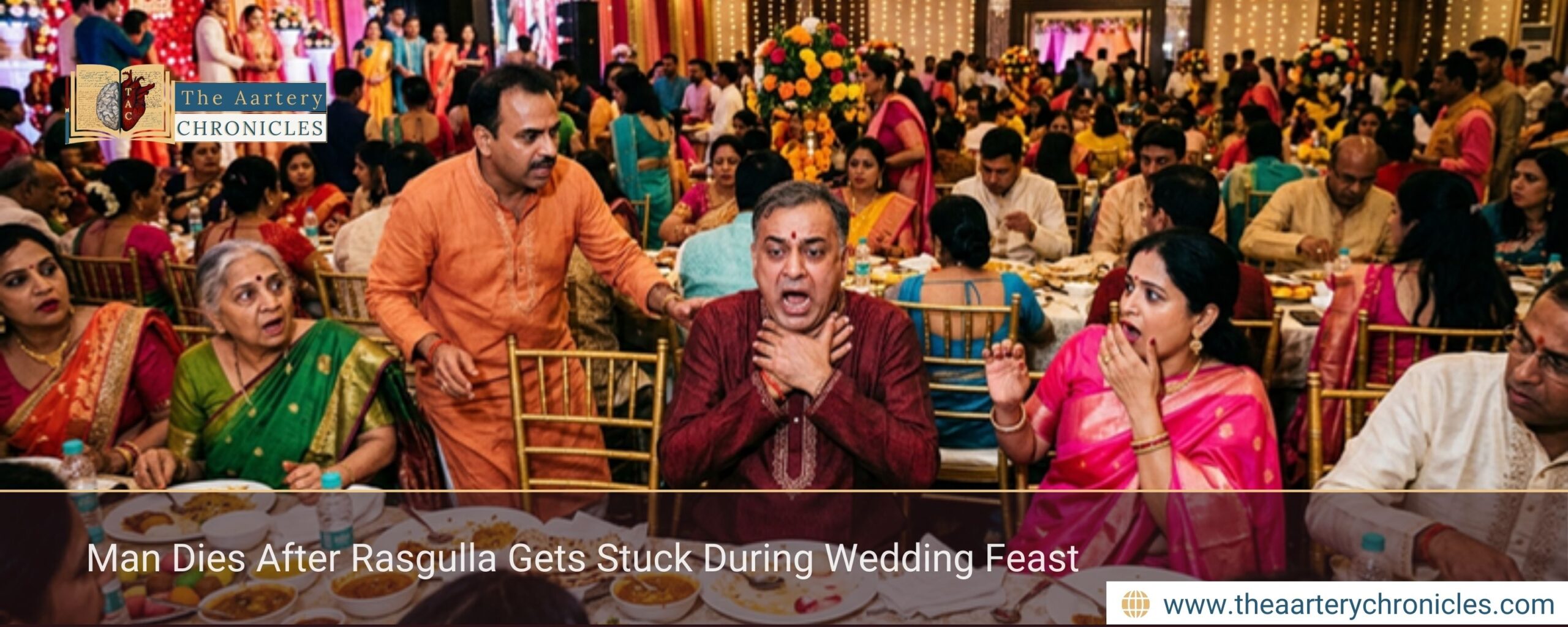Man Dies After Rasgulla Gets Stuck During Wedding Feast