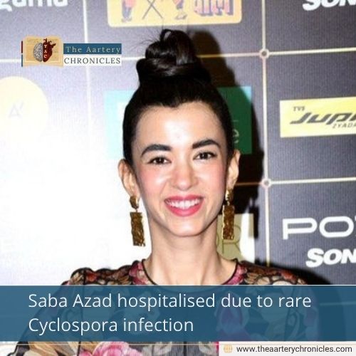 Saba Azad hospitalised due to rare Cyclospora infection