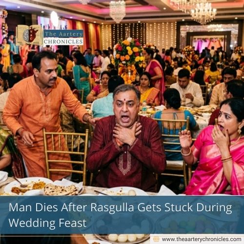 Man Dies After Rasgulla Gets Stuck During Wedding Feast