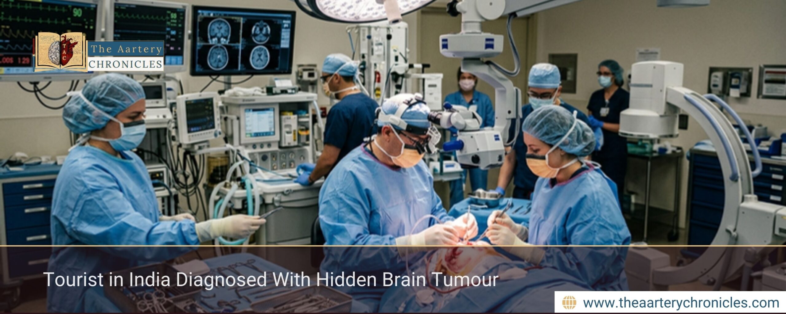 Tourist in India Diagnosed With Hidden Brain Tumour