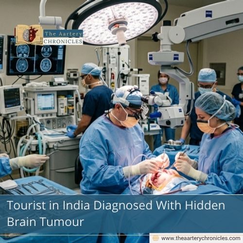 Tourist in India Diagnosed With Hidden Brain Tumour