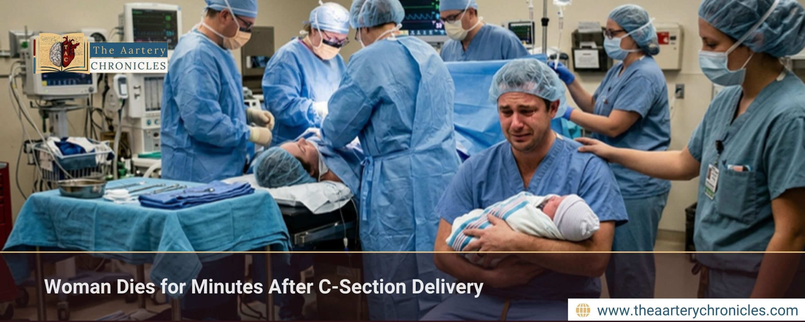 Woman Dies for Minutes After C-Section Delivery