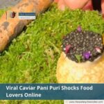 Viral Caviar Pani Puri Shocks Food Lovers Online